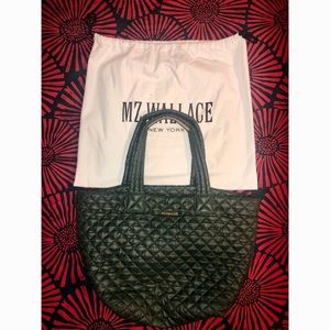 Mz Wallace medium metro tote (Dark forest green)
